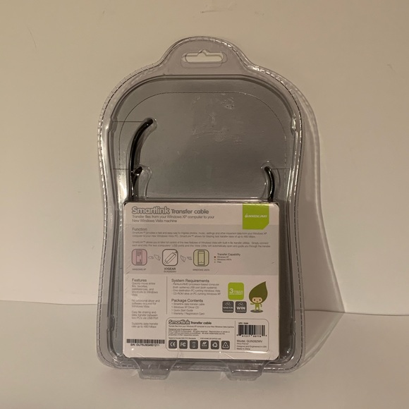 [2/$25] IOGEAR SMARTLINK TRANSFER CABLE WINDOWS XP TO VISTA FILE TRANSFER CABLE - Picture 2 of 4